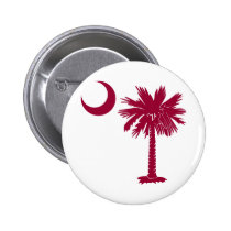 Garnet Palmetto buttons