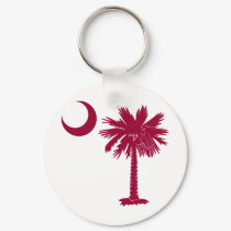 Garnet Palmetto keychains by palmettotees Garnet Palmetto keychains