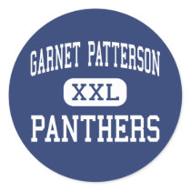 Garnet Patterson Panthers Middle Washington stickers by customteamsportswear Garnet Patterson Panthers Middle Washington stickers