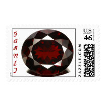 Garnet postage stamp