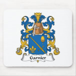 garnier family crest mousepads