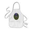 Garreth the Blue Winged Boy Faery Singer Apron by KirstenEdwards Garreth the Blue Winged Boy Faery Singer Apron