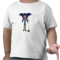 Garreth the Blue Winged Boy Faery Singer T-Shirt