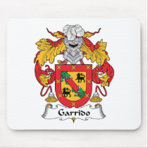Garrido Family Crest mousepads