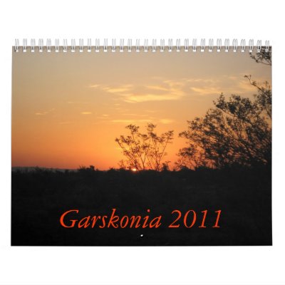Garskonia 2011 wall calendars Garskonia 2011 wall calendars