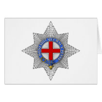Garter Star (England) cards by FlagTshirts Garter Star (England) cards