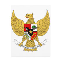 Garuda Pancasila, t Arms Indonesia, Indonesia postcards