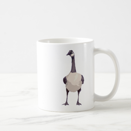 Garvey Goose Classic White Coffee Mug