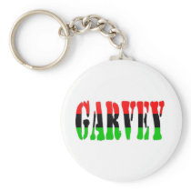 Garvey Pan-African Flag Key Chain