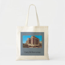 Gary IN Memories - Hotel Gary (Indiana) Canvas Bags