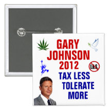 Gary Johnson 2012 Pin