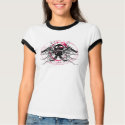Gas Mask Art (pink) t-shirts by CherieGirard Gas Mask Art (pink) t-shirts