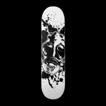 Gas Mask Deck skateboards by LuvataciousSkull Gas Mask Deck skateboards