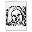 Gas Mask Diva cards by NixxysPicks Gas Mask Diva cards