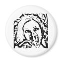 Gas Mask Diva magnets by NixxysPicks Gas Mask Diva magnets