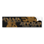 GAS MASK DUBSTEP Sticker Bumper Stickers
