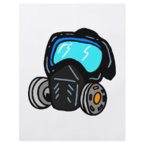 Gas Mask Custom Flyer