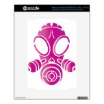 gas mask hot pink gradient skins for NOOK