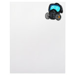 Gas Mask Customized Letterhead
