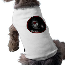 Gas Mask Love Dog T Shirt