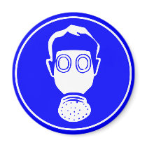 Gas Mask magnets by twelfthhouse Gas Mask magnets