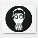 Gas Mask Mouse Pad