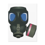 Gas Mask postcards
