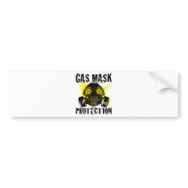 GAS_MASK_PROTECTION BUMPER STICKERS