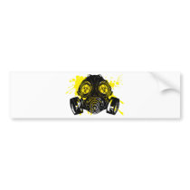 GAS_MASK_PROTECTION BUMPER STICKERS