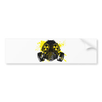GAS_MASK_PROTECTION BUMPER STICKERS