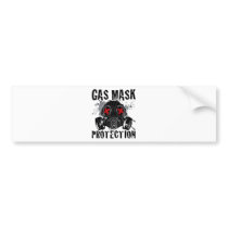 GAS_MASK_PROTECTION BUMPER STICKERS