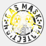 GAS_MASK_PROTECTION ROUND STICKERS
