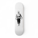 Gas mask shape skateboards