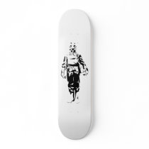 Gas mask shape skateboards