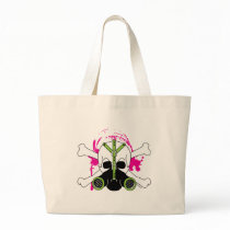 Gas Mask Skull & Crossbones bags