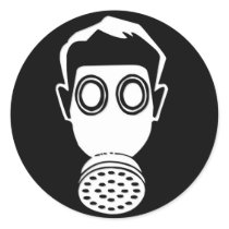 Gas Mask stickers