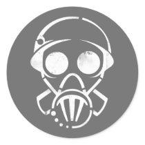 gas mask [sticker]