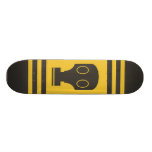 Gas Mask Yellow Skateboard skateboards