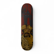 Gas Mask Zombie skate boards skateboards by mannysThoughts Gas Mask Zombie skate boards skateboards