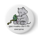 Gas Masks Button