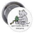 Gas Masks Button