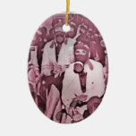 Gas Masks in the TUBE WWII Ornaments