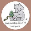 Gas Masks Sticker