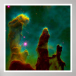 Gas Pillars in the Eagle Nebula (M16) posters
