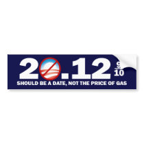 Gas Prices - Anti Barack Obama Bumper Stickers