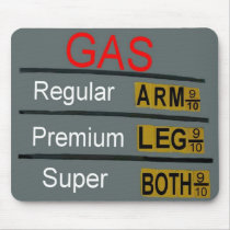 Gas Prices Mousepad by deesbasenjis Gas Prices Mousepad
