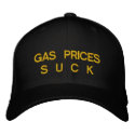 GAS PRICESS U C K embroidered hats by kotzradio GAS PRICESS U C K embroidered hats