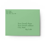 Gas Pump Milk Glass Plaid Envelopes