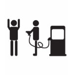 Gas Pump Robbery t-shirts
