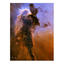 Gas Spire In The Eagle Nebula Postcards